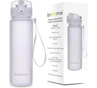 Brimma Premium Sports Water Bottle with Leak Proof Flip Top Lid - Eco Friendly & BPA Free Tritan Plastic - Must Have for The Gym, Yoga, Running, Outdoors, Cycling, and Camping