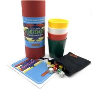 Brimtoy Dudo - Peruvian Dice Game, The Original Liar's Dice Game from Peru - 4 Player, Family Dice Game