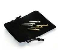 Brimtoy jtcrib25-6 Cribbage Peg Set - suitable for all standard boards, supplied in brass, stainless steel, copper or black