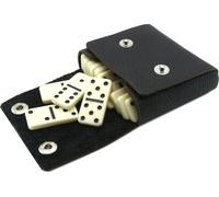Brimtoy Leather Travel Dominoes set
