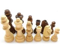 Brimtoy No.5 (90mm) wood Chess pieces/Chessmen