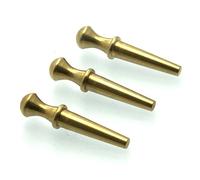 Brimtoy Pack of 3 Columbia cribbage pegs 25mm Brass