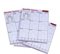 Brimtoy replacement score pads for Beetle Drive game x 4 pads (200 sheets) - ideal for fund raising/charity events