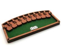 Brimtoy Shut the box traditional wooden dice game/pub game