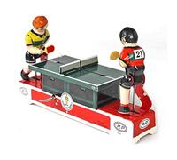 Brimtoy Table tennis/ping-pong players tin toy