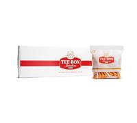 BRIMZ Tee Box Smokes - Premium Bamboo Golf Tees - Funny Golf Gifts & Accessories - Reusable Magnetic Box - Durable, Biodegradable 2 ¾ Golf Tees (Big Pack + Refill Bag - 100 Tees Total)