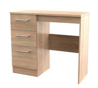 Brindisi Ready Assembled Oak Effect 3 Drawer Vanity Unit (H)795mm (W)930mm (D)415mm
