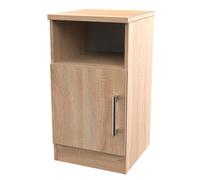 Brindisi Ready Assembled Oak Effect Bedside Chest (H)695mm (W)395mm (D)415mm