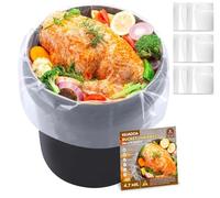 Brine Bags for Turkey, 6 Pack, 30"×21", Extra Large Brining Bag with 50lb Wet Load, Thickened Turkey Brine Bag Food Grade for Marinating, Bucket Liner Brining Bags for Turkey, Chicken, Beef, Pork, Ham