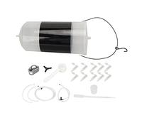 Brine Shrimp Hatchery Kit | Large Capacity Automatic Incubator with Regulating Valve | High Hatching Rate for Fish Food/Fish Tank/Pet Feeding | 18 - Piece Complete Set