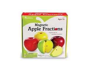 Bring fractions to life with these sectioned apple magnets