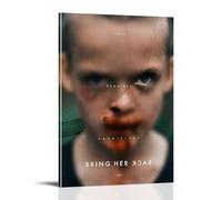 Bring Her Back Horror Ritual Grief Movie Poster Wall Art Canvas Aesthetic Cover Poster Vintage Music And Movies Decorative Painting for Living Room Bed Room 16x24inch(40x60cm) Frame-style