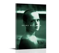 Bring Her Back Horror Ritual Grief Movie Poster Wall Art Canvas Aesthetic Cover Poster Vintage Music And Movies Decorative Painting for Living Room Bed Room 08x12inch(20x30cm) Frame-style