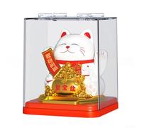 Bring Joy and Prosperity into Your Life with This Automatic Waving Fortune Cat Ornament (D)
