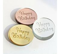 Bring Joy to Your Cakes with 51020PCS of Rose Gold Acrylic Cupcake (20pcs Silver)