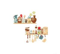 Bring Life to Your Walls Creative Decorative Sticker Set Designed for the Heart of the Home