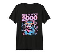 Bring Me Back to 2000 Cat Premium T-Shirt
