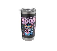 Bring Me Back to 2000 Cat Stainless Steel Insulated Tumbler