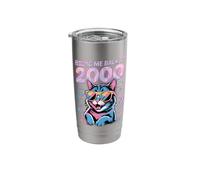 Bring Me Back to 2000 Cat Stainless Steel Insulated Tumbler