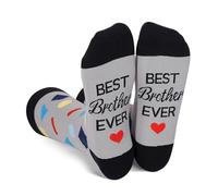 Bring Me Some - Funny Novelty Colorful Cotton Crew Gift Bacon Socks UK 7-11 (Cotton Blend, Best Brother)