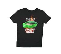 Bring Me T-Shirt - This is Sandpit Turtle - Unisex, 100% Cotton, Sizes S to 5XL Black
