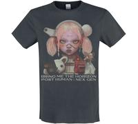 Bring Me The Horizon Amplified Collection - Next Gen Album Cover T-Shirt charcoal XL