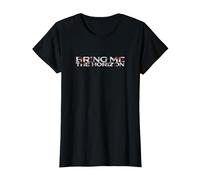 Bring Me The Horizon Bloody Spell-Out Logo T-Shirt, Women, Black, X-Large