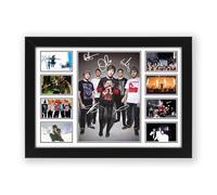 Bring Me The Horizon (BMTH) Signed Poster Print - Framed Limited Edition Wall Art (1 of 999) Alternative Rock Memorabilia - Feat. Oli Sykes Autograph (A4 Framed)