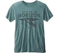 Bring Me the Horizon - T-Shirt # S Blue,Green Unisex # Wound