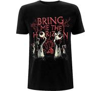Bring Me The Horizon Graveyard Eyes Official Tee T-Shirt Mens Unisex (Large) Black