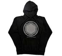 Bring Me The Horizon Hoodie Sempiternal Band Logo Official Unisex Black Pullover S