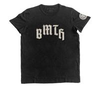 Bring Me The Horizon Men's Crooked Young Appliqué Cotton T-Shirt in Black | Size: Medium Bring Me The Horizon Black M