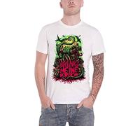 Bring Me The Horizon Men's Dinosaur BMTH T-Shirt White