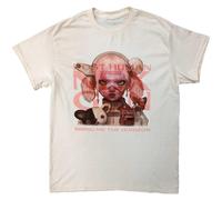 Bring Me The Horizon Men's Imprint Nex Gen Cotton T-Shirt in Natural | Size: Medium Bring Me The Horizon Natural M