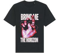 Bring Me The Horizon Men's Lost Back Print Cotton T-Shirt in Black | Size: Medium Bring Me The Horizon Black M