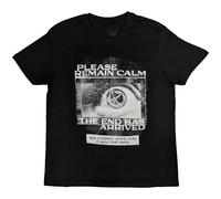 Bring Me The Horizon Men's Remain Calm FP T-Shirt in Black | Size: Medium Bring Me The Horizon Black M
