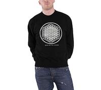 Bring Me The Horizon Sweatshirt Sempiternal Band Logo Official Mens Black L