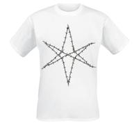 Bring Me The Horizon T Shirt Barbed Wire Band Logo Official Mens White L