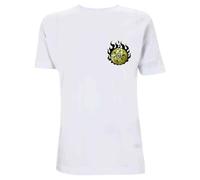 Bring Me The Horizon T Shirt Globe Band Logo Official Mens White XL