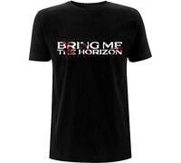 Bring Me The Horizon T Shirt Symbols Band Logo Official Mens Black M