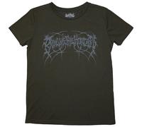 Bring Me The Horizon Women's Genxsis Logo Back Print T-Shirt in Green | Size: Small Bring Me The Horizon Green S