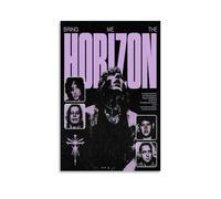 Bring Me The Poster Horizon-Rock Band Retro Poster Canvas Wall Art Decor Painting for Home Living Room Bedroom 12x18inch(30x45cm) Unframe-style