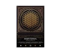 Bring Me The Poster Horizon-Sempiternal-Album Poster Canvas Wall Art Decor Painting for Home Living Room Bedroom 12x18inch(30x45cm) Unframe-style