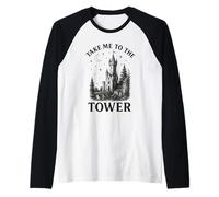 Bring Me to a Castle - Castlecore - Aesthetic to The Tower Raglan Baseball Tee
