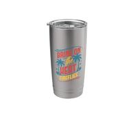 Bring On The Heat for Fireflies Fun Vibes Summer Stainless Steel Insulated Tumbler