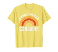 Bring On The Sunshine Vintage Rainbow Top Sunshine T-Shirt