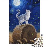 Bring The Family Together with American Curl - 1000 Piece Wooden Puzzle Challenge - Learn, Laugh, And Play in A World of Puzzle Fun