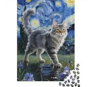 Bring The Family Together with Cornish Rex - 1000 Piece Wooden Puzzle Challenge - Learn, Laugh, And Play in A World of Puzzle Fun