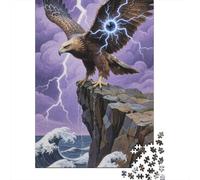 Bring The Family Together with Eagle - 1000 Piece Wooden Puzzle Challenge - Learn, Laugh, And Play in A World of Puzzle Fun
