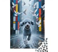 Bring The Family Together with Poodle - 1000 Piece Wooden Puzzle Challenge - Learn, Laugh, And Play in A World of Puzzle Fun